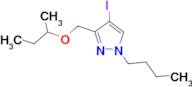 3-(sec-butoxymethyl)-1-butyl-4-iodo-1H-pyrazole