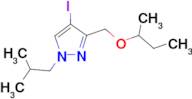 3-(sec-butoxymethyl)-4-iodo-1-isobutyl-1H-pyrazole