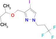 3-(sec-butoxymethyl)-4-iodo-1-(3,3,3-trifluoropropyl)-1H-pyrazole