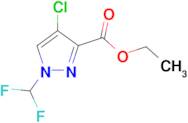 Ethyl 4-chloro-1-(difluoromethyl)-1H-pyrazole-3-carboxylate