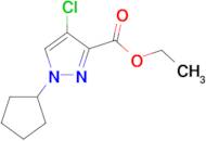 ethyl 4-chloro-1-cyclopentyl-1H-pyrazole-3-carboxylate