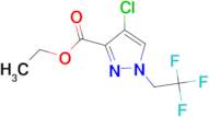 ethyl 4-chloro-1-(2,2,2-trifluoroethyl)-1H-pyrazole-3-carboxylate