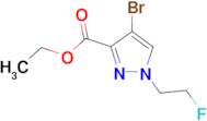 ethyl 4-bromo-1-(2-fluoroethyl)-1H-pyrazole-3-carboxylate