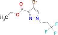 ethyl 4-bromo-1-(3,3,3-trifluoropropyl)-1H-pyrazole-3-carboxylate