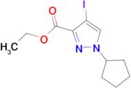 ethyl 1-cyclopentyl-4-iodo-1H-pyrazole-3-carboxylate