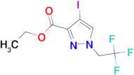 ethyl 4-iodo-1-(2,2,2-trifluoroethyl)-1H-pyrazole-3-carboxylate