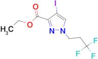 ethyl 4-iodo-1-(3,3,3-trifluoropropyl)-1H-pyrazole-3-carboxylate