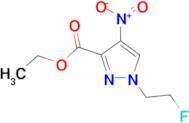 ethyl 1-(2-fluoroethyl)-4-nitro-1H-pyrazole-3-carboxylate