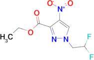 ethyl 1-(2,2-difluoroethyl)-4-nitro-1H-pyrazole-3-carboxylate