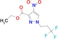 ethyl 4-nitro-1-(3,3,3-trifluoropropyl)-1H-pyrazole-3-carboxylate