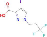 4-iodo-1-(3,3,3-trifluoropropyl)-1H-pyrazole-3-carboxylic acid