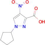 1-cyclopentyl-4-nitro-1H-pyrazole-3-carboxylic acid