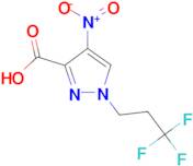 4-nitro-1-(3,3,3-trifluoropropyl)-1H-pyrazole-3-carboxylic acid