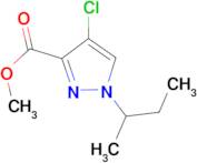 methyl 1-sec-butyl-4-chloro-1H-pyrazole-3-carboxylate