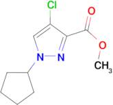 methyl 4-chloro-1-cyclopentyl-1H-pyrazole-3-carboxylate