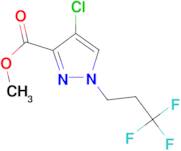 methyl 4-chloro-1-(3,3,3-trifluoropropyl)-1H-pyrazole-3-carboxylate