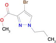 methyl 4-bromo-1-propyl-1H-pyrazole-3-carboxylate