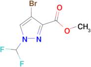 Methyl 4-bromo-1-(difluoromethyl)-1H-pyrazole-3-carboxylate