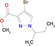 methyl 4-bromo-1-sec-butyl-1H-pyrazole-3-carboxylate