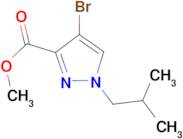 methyl 4-bromo-1-isobutyl-1H-pyrazole-3-carboxylate