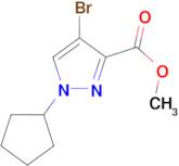 methyl 4-bromo-1-cyclopentyl-1H-pyrazole-3-carboxylate