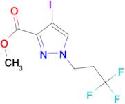 methyl 4-iodo-1-(3,3,3-trifluoropropyl)-1H-pyrazole-3-carboxylate