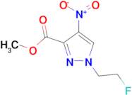 methyl 1-(2-fluoroethyl)-4-nitro-1H-pyrazole-3-carboxylate