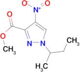 methyl 1-sec-butyl-4-nitro-1H-pyrazole-3-carboxylate