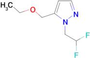 1-(2,2-difluoroethyl)-5-(ethoxymethyl)-1H-pyrazole