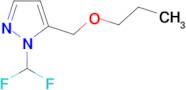 1-(Difluoromethyl)-5-(propoxymethyl)-1H-pyrazole