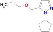 1-cyclopentyl-5-(propoxymethyl)-1H-pyrazole