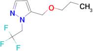 5-(propoxymethyl)-1-(2,2,2-trifluoroethyl)-1H-pyrazole