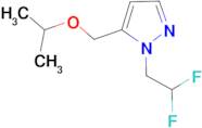 1-(2,2-difluoroethyl)-5-(isopropoxymethyl)-1H-pyrazole