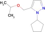 1-cyclopentyl-5-(isopropoxymethyl)-1H-pyrazole