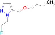 5-(butoxymethyl)-1-(2-fluoroethyl)-1H-pyrazole