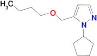 5-(butoxymethyl)-1-cyclopentyl-1H-pyrazole