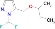 5-(sec-Butoxymethyl)-1-(difluoromethyl)-1H-pyrazole