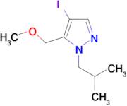 4-iodo-1-isobutyl-5-(methoxymethyl)-1H-pyrazole