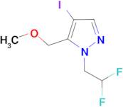 1-(2,2-difluoroethyl)-4-iodo-5-(methoxymethyl)-1H-pyrazole