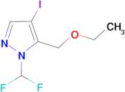 1-(Difluoromethyl)-5-(ethoxymethyl)-4-iodo-1H-pyrazole