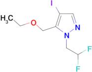 1-(2,2-difluoroethyl)-5-(ethoxymethyl)-4-iodo-1H-pyrazole