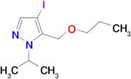 4-iodo-1-isopropyl-5-(propoxymethyl)-1H-pyrazole