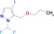 1-(Difluoromethyl)-4-iodo-5-(propoxymethyl)-1H-pyrazole