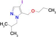 4-iodo-1-isobutyl-5-(propoxymethyl)-1H-pyrazole