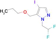 1-(2,2-difluoroethyl)-4-iodo-5-(propoxymethyl)-1H-pyrazole