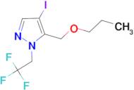 4-iodo-5-(propoxymethyl)-1-(2,2,2-trifluoroethyl)-1H-pyrazole