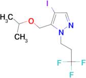 4-iodo-5-(isopropoxymethyl)-1-(3,3,3-trifluoropropyl)-1H-pyrazole