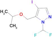 1-(Difluoromethyl)-4-iodo-5-(isopropoxymethyl)-1H-pyrazole