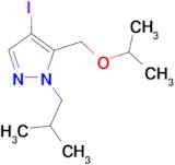 4-iodo-1-isobutyl-5-(isopropoxymethyl)-1H-pyrazole