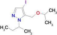 1-sec-butyl-4-iodo-5-(isopropoxymethyl)-1H-pyrazole